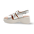 D9724 Silver Platform Sandal