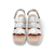 D9724 Silver Platform Sandal