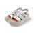 D9724 Silver Platform Sandal
