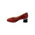 Berry Fire Red Patent Pump