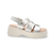 D9724 Silver Platform Sandal