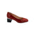 Berry Fire Red Patent Pump