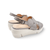 D8210 Pewter Platform Sandal
