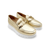 A2462 Gold Platform Loafer