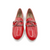 A2462 Red Platform Loafer