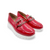 A2462 Red Platform Loafer