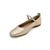 A86101 Gold Mary Jane Flat