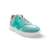 Blue mix sneaker on platform sole