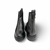 Leilani Black Chunky Heel Boot