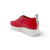 A2424-P Red Leather Sneaker