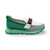 BHV263948 Kansas White/Green Sport Loafer