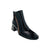 HI222345 Black Patent Low Heel Bootie