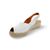 Bernia-P White Espadrille Slingback
