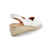Bernia-P White Espadrille Slingback
