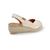 Bernia-P Gold Espadrille Slingback