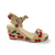 Gossier Natural Cherry Raffia Sandal