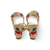 Gossier Natural Cherry Raffia Sandal