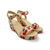 Gossier Natural Cherry Raffia Sandal