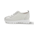 A2424-P White Leather Sneaker