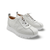 A2424-P White Leather Sneaker