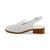 ASP-C White Slingback Flat