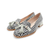 Donica Black/White Geo Pump