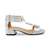 Abbie Soft Silver Sandal