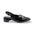 L72120 Black Slingback Flat