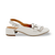 L72120 Cream Slingback Flat