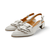 L72120 Cream Slingback Flat