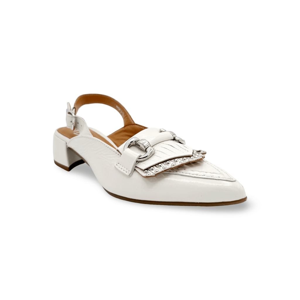 L72120 Cream Slingback Flat