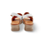 Ellise White Leather Sandal