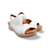 Ellise White Leather Sandal