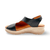 Ellise Black Leather Sandal
