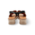 Ellise Black Leather Sandal