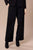 W26121L Black Turn Up Trouser