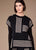 W26135 Black Sand Stripe Top