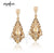 Vintage Champagne Drop Earrings