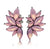 Pink Rhinestone Cluster Earring