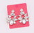 Silver Crystal Charlize Earrings