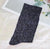 Black Glitter Sock