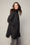 8383 Libby Quilted Black Coat