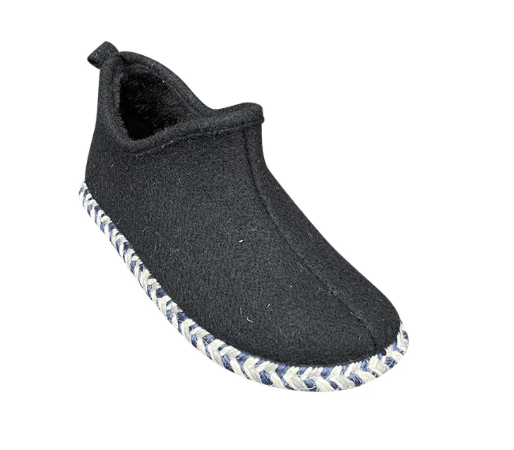 Maia Black Slipper