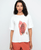 860614 White Print Top