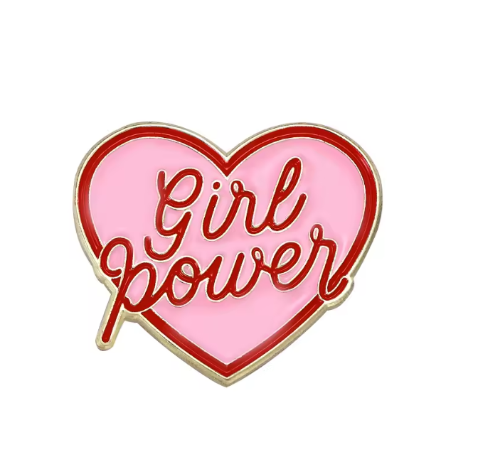 Girl Power Enamel Pin