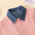 Dickie Faux Collar Denim
