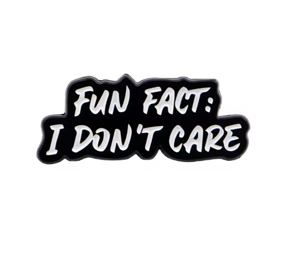 Fun Fact Enamel Pin
