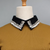 Retro Black Rhinestone Collar