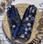 Anita Swirel Stretch Gloves Blue One Size