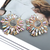 Kimberley Large Rhinestone Cluster Earring Aurora